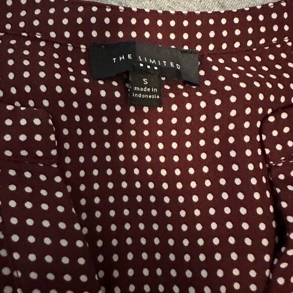 Polka Dot The Limited Short Sleeve Shirt- EUC - Picture 2 of 3